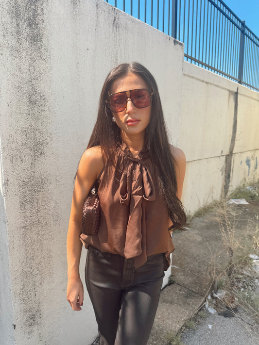 TIE FRONT TANK TOP