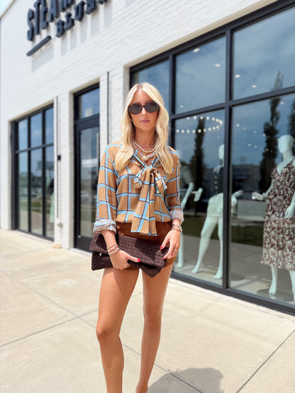 THE TIE PRINT SHIRT