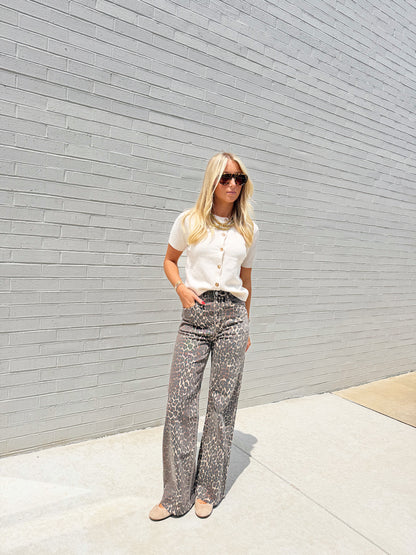 FAR OUTS HIGH RISE WIDE LEG