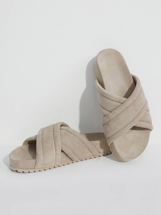 RONLEY QUILTED SLIDES