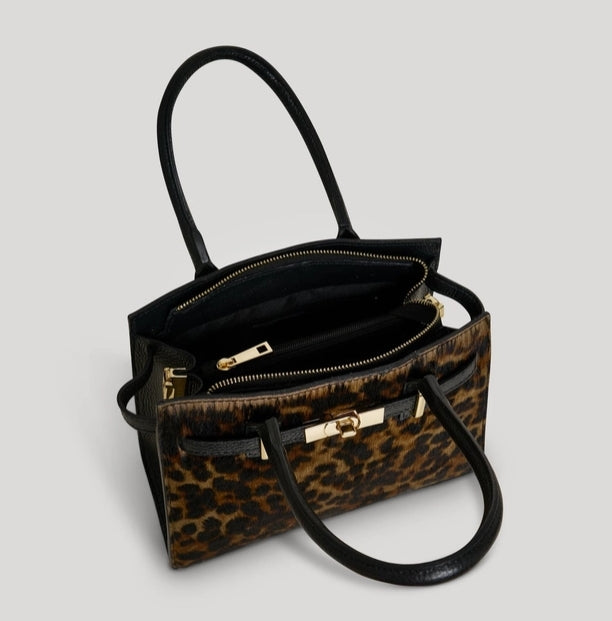 LIMITED EDITION BAG IN REAL CALF HAIR LEOPARD