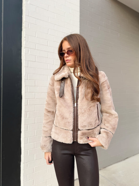 LAMBRA FUR JACKET