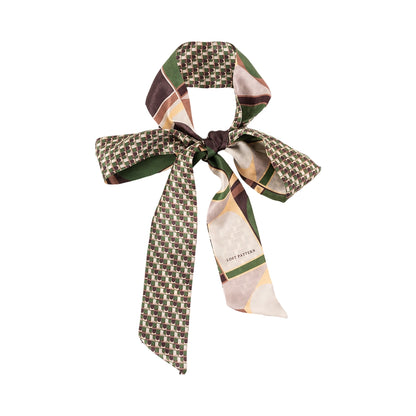 MODULAR SILK SKINNY SCARF