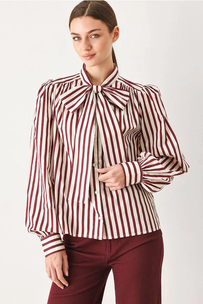 PRINTED WOVEN TOP