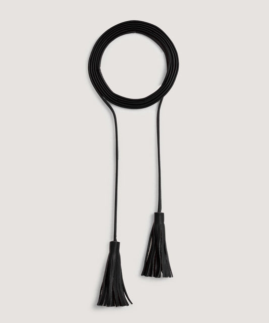 LEATHER TIE BELT-2